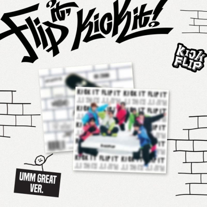 KickFlip Mini 1st Album Flip It, Kick It! (Umm Great Ver.)