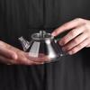 Heat Resistant Mini Glass Teapot With Filter Brewing Flower Tea Kettle Household Kung Fu Tea Pot Teaware