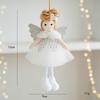 Подвесной кулон Рождественский ангел Кукла Рождественские праздники 16*9 см Очаровательный рождественский декоративный элемент для рождественской елки