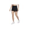 Nike Плиссированная короткая юбка с логотипом Dri-Fit, женские брюки, черные DH9553-010