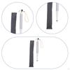 Walking Stick for Blind Titanium Alloy Shockproof Anti Slip with Storage Bag 7 Section 1.25m