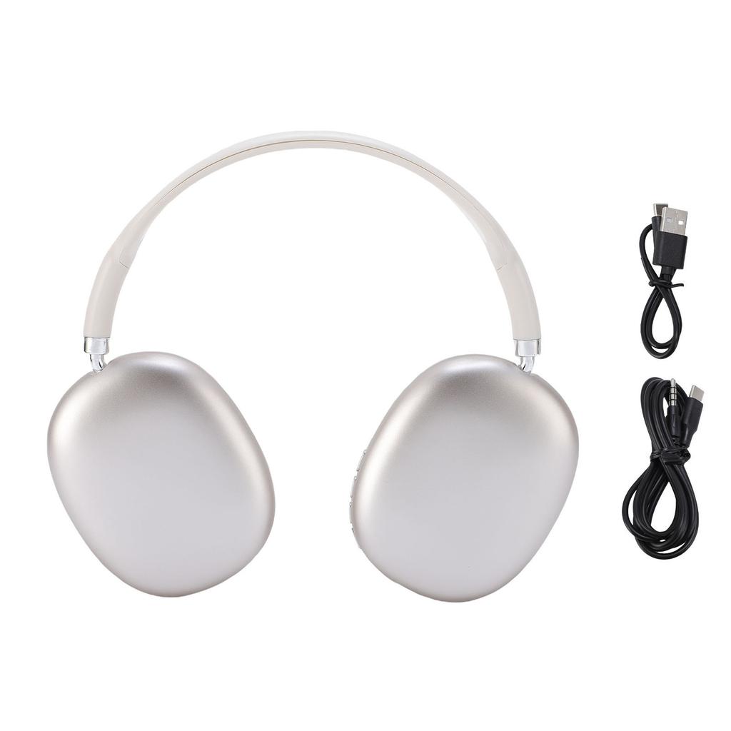 Bluetooth Over Ear Headphone Adjustable Noise Isolation Clear Sound Stable Connection Computer Headset with Microphone for Home