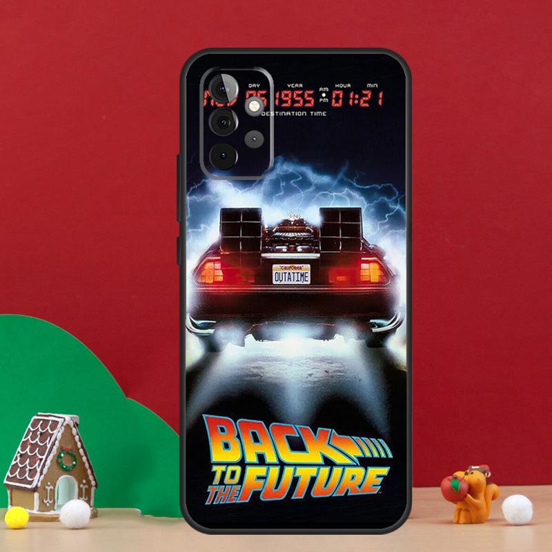 Back To The Future Time Machine Case For Samsung Galaxy A36 A56 A06 A13 A53 A32 A12 A22 A52 A35 A17 A16 A55 A15 A54 A34 A14