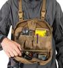Chest Military Tactical Body Outdoor Chest CHEST PACK EARTH HELIKON-TEX Bag, Bag, Airsoft, Camping, Mountaineering, Hiking, Fishing, Rig, NUMBAT,