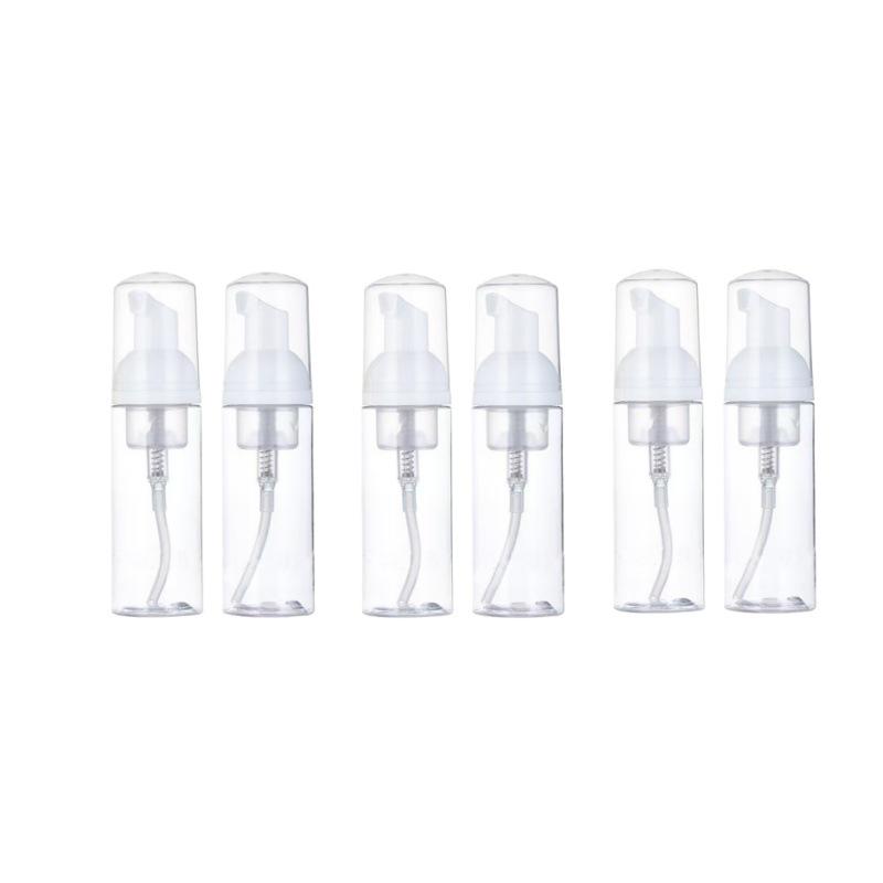 PET Mousse Bottle: 30-Tooth Transparent, 30ml/100ml - Ideal for Foaming Facial Cleanser & Shampoo. Regular Stock Available.