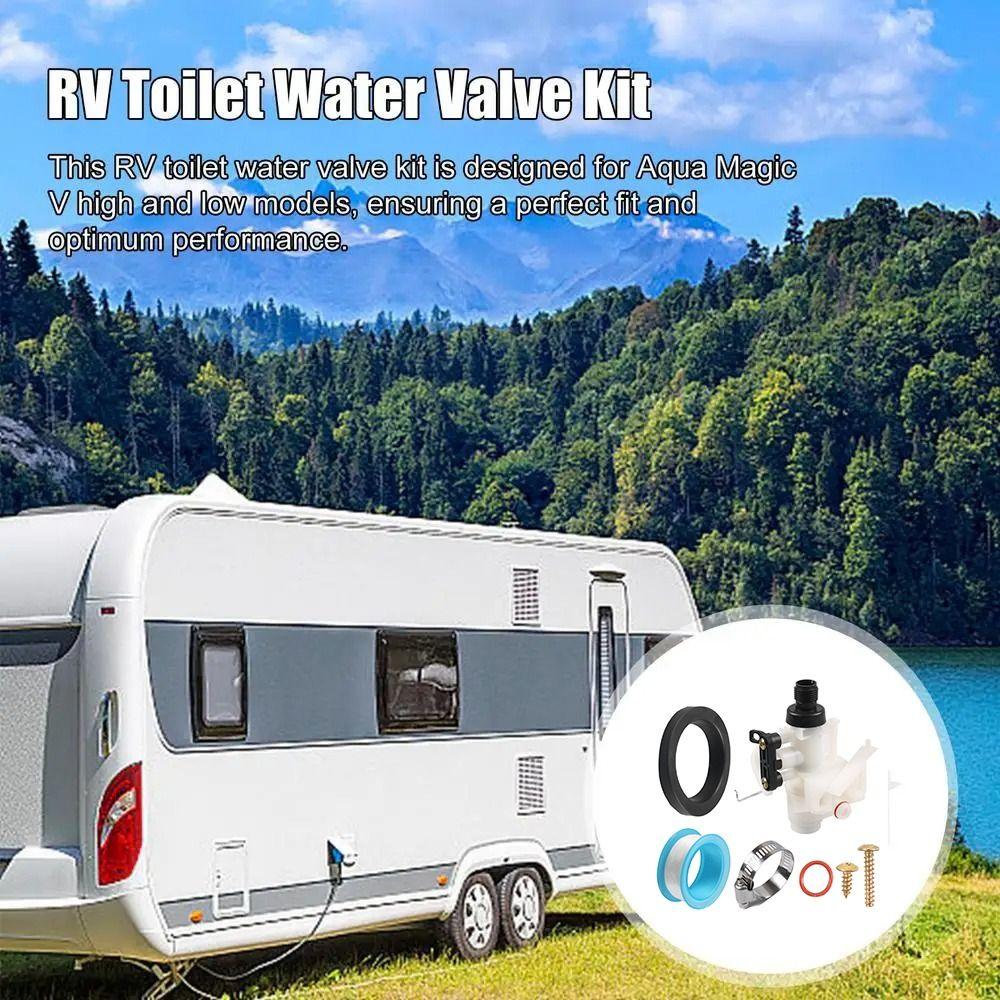 Precise Fit Flushing Repair Valves Replace Аксессуары для автофургонов Комплект для замены водяного клапана Camper