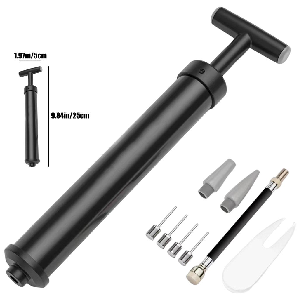 Насос для мяча Ручной насос Инфлятор Портативный насос для баскетбола С воздушной насадкой Игла для воздуха Насос для накачивания футбола Волейбольный Накачивание воздухом