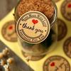 10 шт. крафт-бумага Love Thank You выпечка уплотнительная паста упаковочные этикетки декоративные наклейки