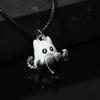 Ктулху милый осьминог кошка ожерелье кальмар каракатица морские животные соленая вода морские виды кулон ожерелья для женщин мужчин ювелирные изделия