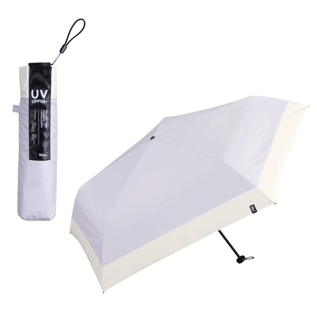 Sun Airlight Легкий УФ Подходит как для солнечной, так и для дождливой погоды Лавандовый x Wpc. Зонт, Зонт от солнца, 60 см, 100% Блокировка, 100% Защита, дни, 801-18345-102