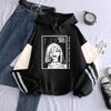 Manga Chainsaw Man Power Anime Sweatshirts Harajuku Printed Crewneck Hoodies Gothic Winter Women Fashion Casual Patchwork Pullover