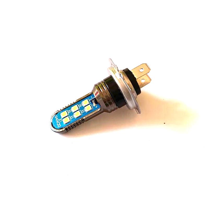2PCS Super bright fog lamp H7  6000K white car truck motorcycle LED bulb 12V24V Front fog lights