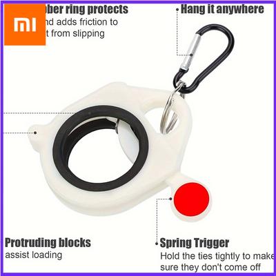 Zipper Zip Tie - Lightweight Plastic Cable Tie Bracket, Reusable Cable Tie Storage Bag Fluorescent Efficient Cable Management
