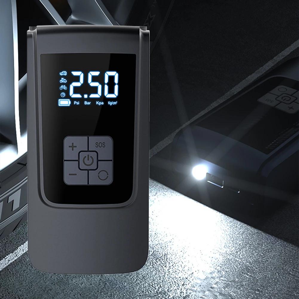 150PSI Wireless Car Smart Air Pump Portable Digital Car Automatic Compressor Tire Inflator for Motorcycle Bike Vehicle Balls