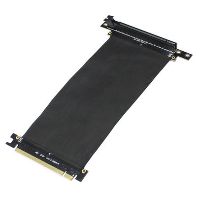 Игровой PCI-E x16 3.0, черный удлинительный кабель 200 мм для карты PCI Express VGA