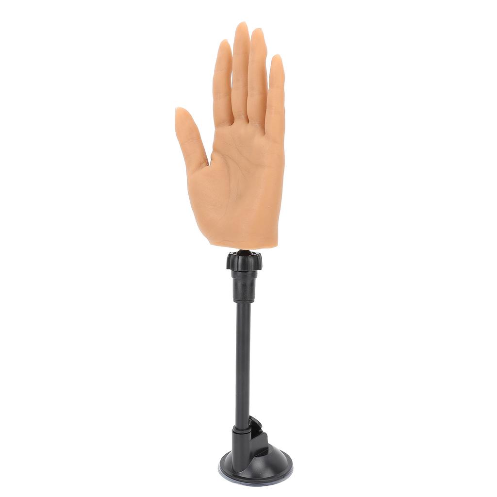 Тренировочная рука для практики ногтей силиконовая гибкая искусственная рука для татуировок дисплей для ногтей