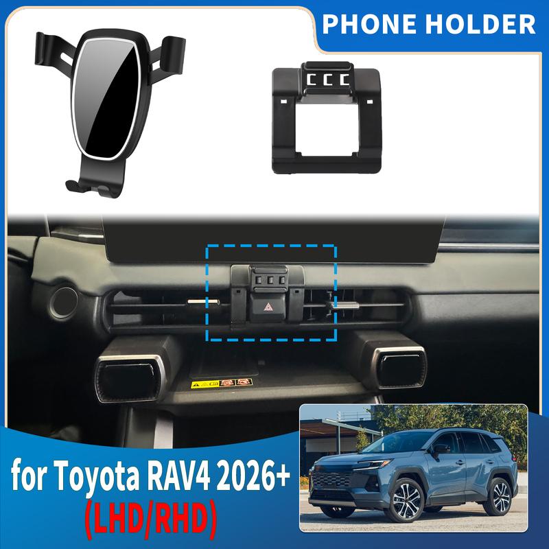 for Toyota RAV4 2026 2027 RHD LHD Integrated Screen Mount Phone Holder Mount Car accessoires