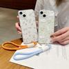 Rabbit Cartoon Flower Case for Apple iPhones 11/12/13/14/15