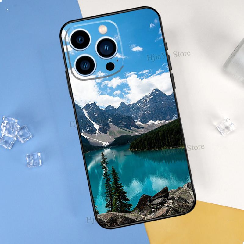 Красивый чехол для телефона Nature Forest Tree для iPhone 13 12 11 Pro Max mini SE 2020 X XR XS Max 7 8 Plus Cover Coque