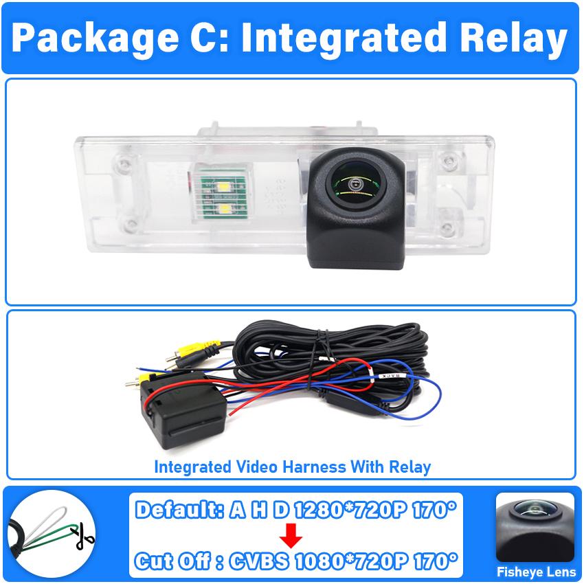 HD Rear Camera For MINI Convertible F57 R57 Cooper Dynamic Trajectory Night Vision Backup Reversing Camera License Plate Camera