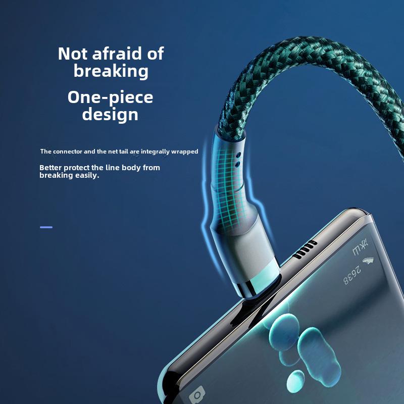 6A Dual Type-C PD кабель для быстрой зарядки для ноутбуков Huawei Xiaomi, кабель для трансграничной передачи данных