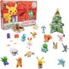 POKEMON 2024 Holiday Advent Calendar for Kids with 24 Gift Pieces Includes 16 Toy Character Figures and 8 Christmas Accessories For Ages 4 and - - Up.