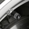 JBH4 2p Motorcycle Wheel Tire Valve Air Stem Caps Dust Covers For Honda CBR 125R 954 600 F4i 650F 650R 1100XX 1000F CBR 600RR 1000RR