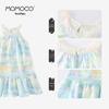 MOMOCO Girls' Sleeveless Lace Princess Summer Dress
