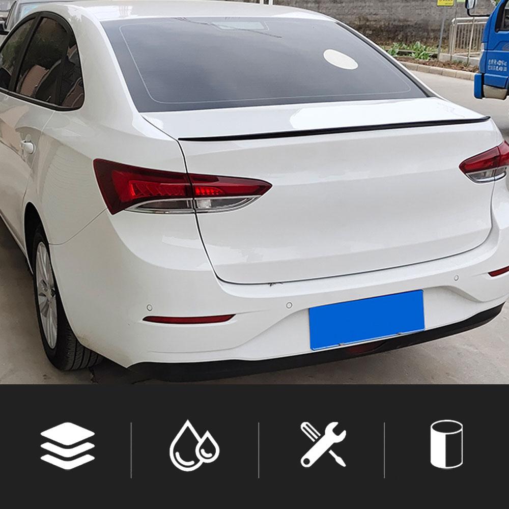 Универсальный спойлер на крышу 1,2/1,5 метра, спойлеры для стайлинга автомобиля, хвостовой спойлер, крыло багажника, спойлер для ремонта автомобиля своими руками