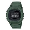 Casio W-218H Серия Белый 7-летний срок службы батареи Зеленые Цифровые Часы W218H-3BV