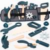 Детский игрушечный инструмент для ролевых игр, развивающие игрушки 3-6 лет для мальчиков, деревянный набор имитации, сумка на пояс ремонтника, пожарного, подарки