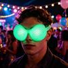 Модные Очки 3D Печать Глаз Насекомого Идеально Для Косплей Мероприятия И Контента в Социальных Сетях Декорации для Очков