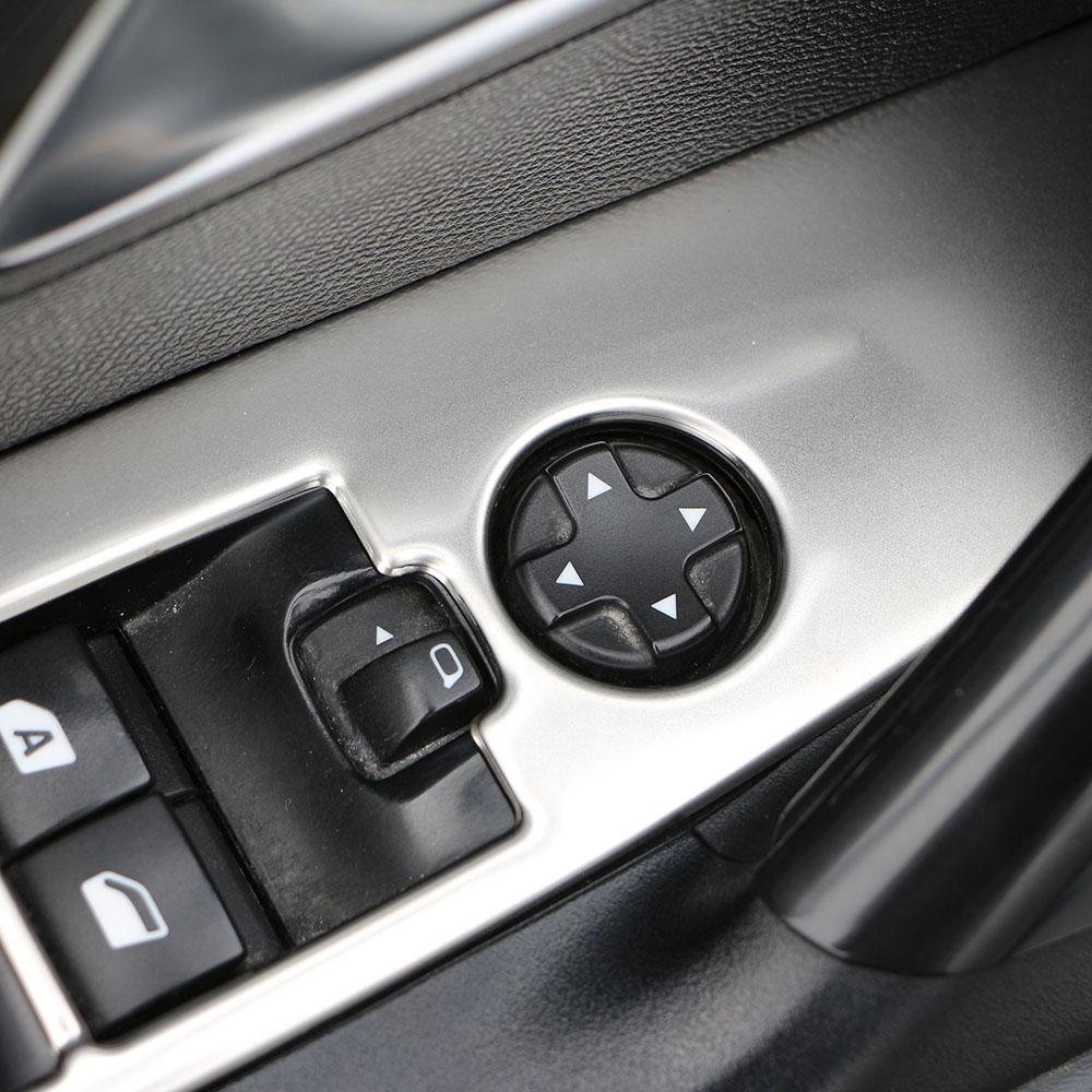 4 шт. Накладка на панель управления стеклоподъемниками и блокировкой дверей на подлокотнике для Peugeot 2008 2020 - 2022 LHD Декоративная накладка Аксессуары LHD