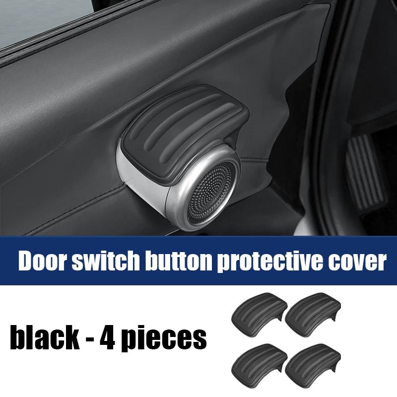 For BYD ATTO 3 EVO Yuan Plus 2026 2027 Door switch button protective cover made of silicone material for interior protection