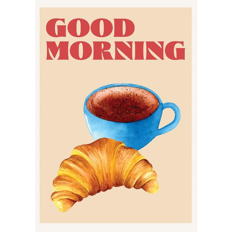 Современные Модные Ретро Винтажные Шикарные Принты на Холсте для Кофе Эспрессо, Настенный Декор, Постер, Картина для Офиса, Кухни, Дома