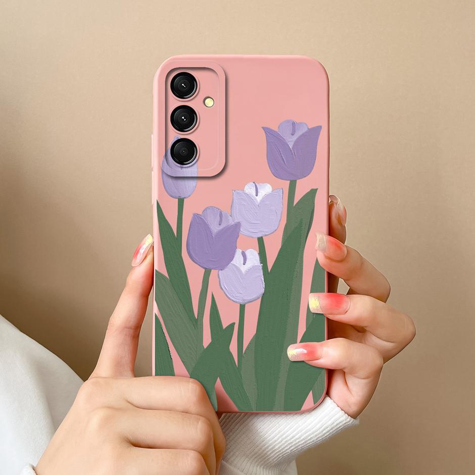 Чехол для Samsung Galaxy M23 M33 M35 M53 5G Модный Черный Кокосовая Пальма Силиконовый Мягкий Чехол SamsungM23 M 33 M35 M53 5G Funda Shell