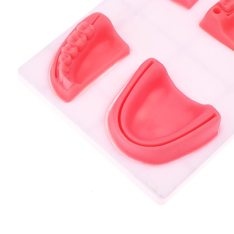 Модуль стоматологического наложения швов на десну/рот. Обучающая модель из силикона для наложения швов при пародонтите. Хирургическая практика. Инструмент для обучения наложению швов.