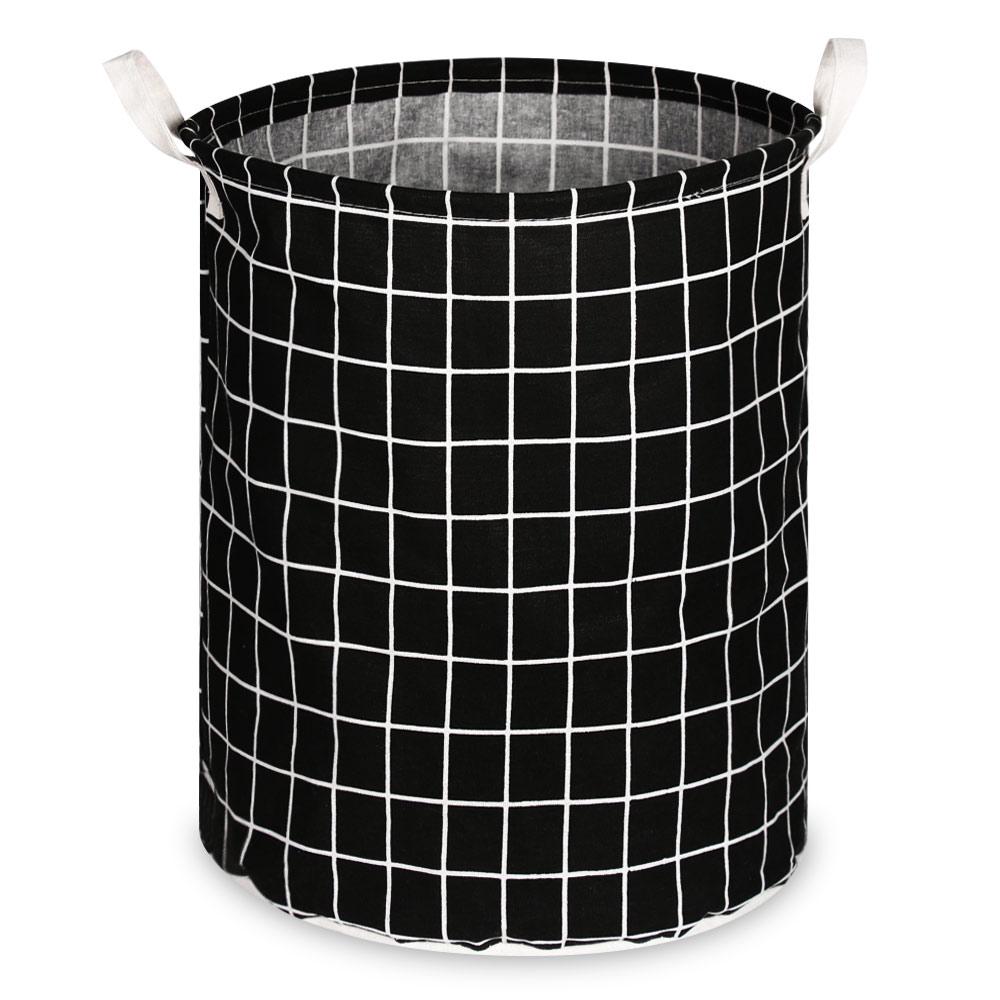 Modern Design Large Foldable Laundry Basket Storage Hamper Dirty Clothes Bag Bucket