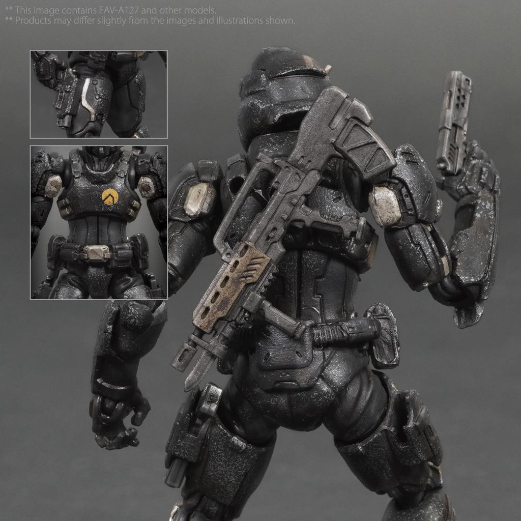 TOYS ALLIANCE LIMITED FAV A127 Myrmidon Enforcer Scale ABS Painted Movable Figure "Acid Rain" 1/18