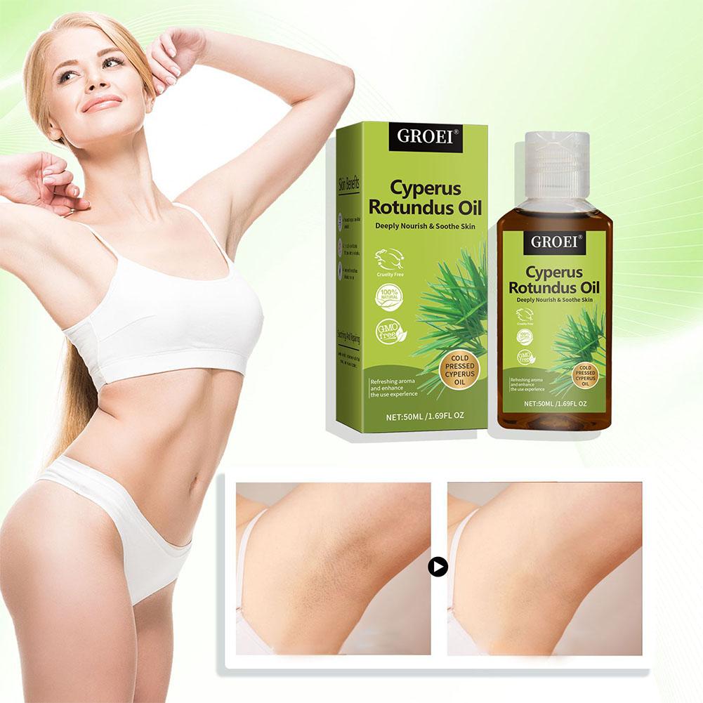 Масло для удаления волос Cyperus Rotundus, масло Cyperus Rotundus Plant Hair 50 мл, питательное масло для ухода за волосами Bod Z7N5