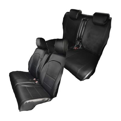 Honda N-Box Custom Seat Covers Bench Seat Vehicle Synthetic Leather Black