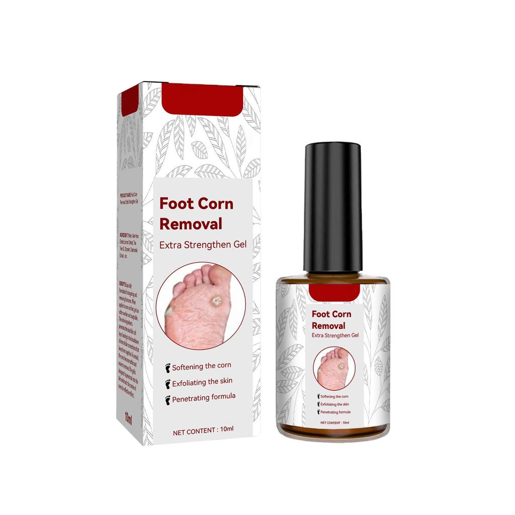 Гель для удаления мозолей на ногах Extra Strengthen, жидкое средство для удаления мозолей и натоптышей, гель для удаления мозолей на ногах, средство для удаления мозолей на пальцах ног Extra Strength, 10 мл