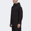 Y-3 Куртки Мужские Черные С Капюшоном Умеренные Инструктор GK4569