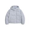T7 Ultra1 Core Down Jacket Solid Color Casual Loose Fit Hooded Down Coat Women Jackets Feather-Gray 940164-02