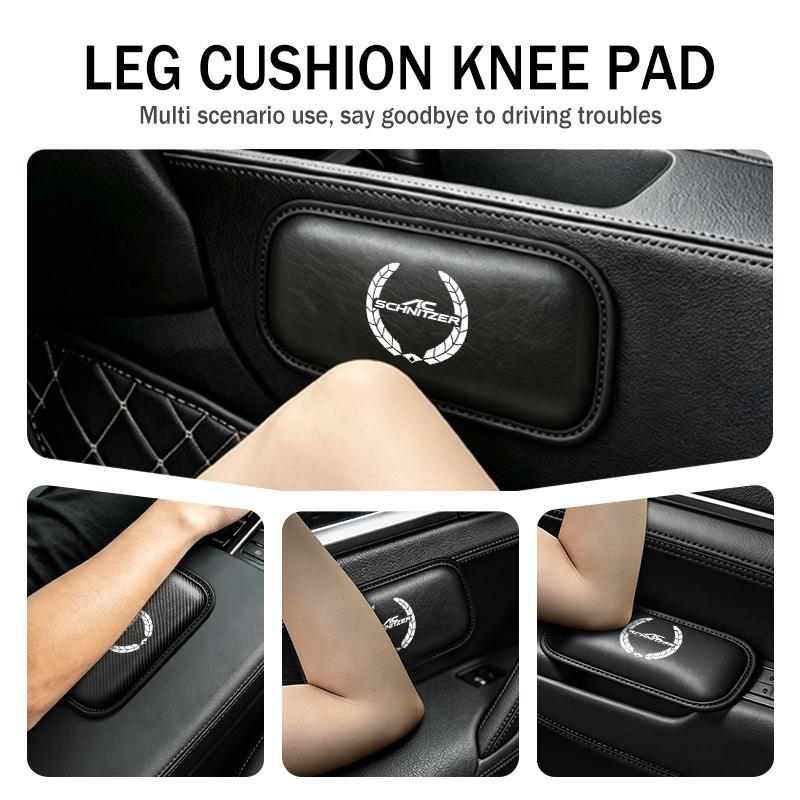 Car Knee Cushion Soft Knee Pad Interior Pillow Elbow Thigh Support For BMW Performance M3 M5 M6 X1 X2 X3 X4 X5 M F01 Alpina F20 FI6