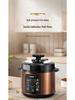 Smart Multifunctional Electric Pressure Cooker with Double Pot, Large Capacity for Stewing Meat, Porridge, and High-Pressure Rice Cooking.