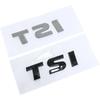 swpzb8 3D ABS TSI Letters Logo Car Emblem Rear Trunk Badge Sticker For VW Golf Passat Jetta Touareg Scirocco Beetle Vento Sagitar