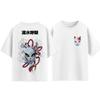 Anime Demon Slayer Giyu Tomioka T-shirt Men and Women Summer Cotton Clothing Fashion Breathable Anime Fans Short Sleeve Tops