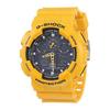 G-SHOCK GA-100A-9A G-Shock Зарубежная модель Аналогово-цифровые часы Секундомер с точностью до 1/1000 секунды Реимпортированный товар [Параллельный импорт]