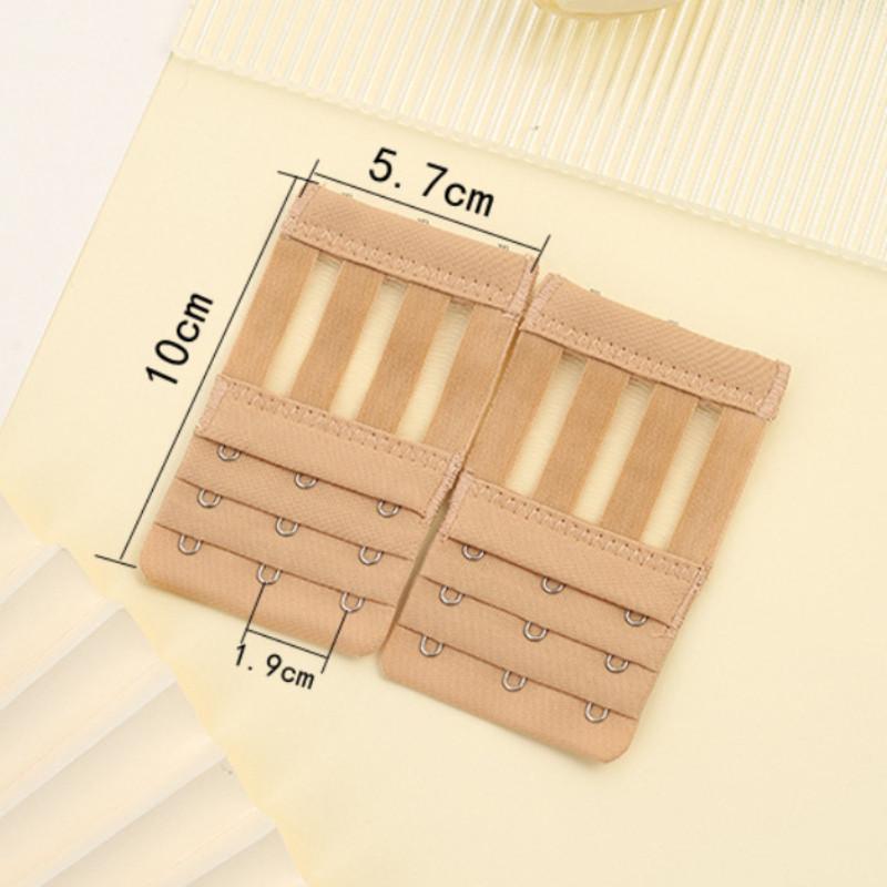 Женский удлинитель бюстгальтера 3 ряда 3 крючка эластичный бюстгальтер спинка удлиняет бретели нижнее белье аксессуар 1 шт